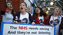Забастовка работников NHS
