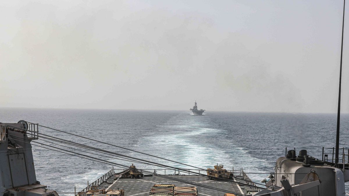 Αμερικανικά πολεμικά πλοία στην Ερυθρά Θάλασσα