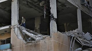 İsrail tarafından düzenlenen saldırıda Hamas'ın üst düzey siyasi lideri Salih Aruri'nin öldürüldüğü apartman dairesi