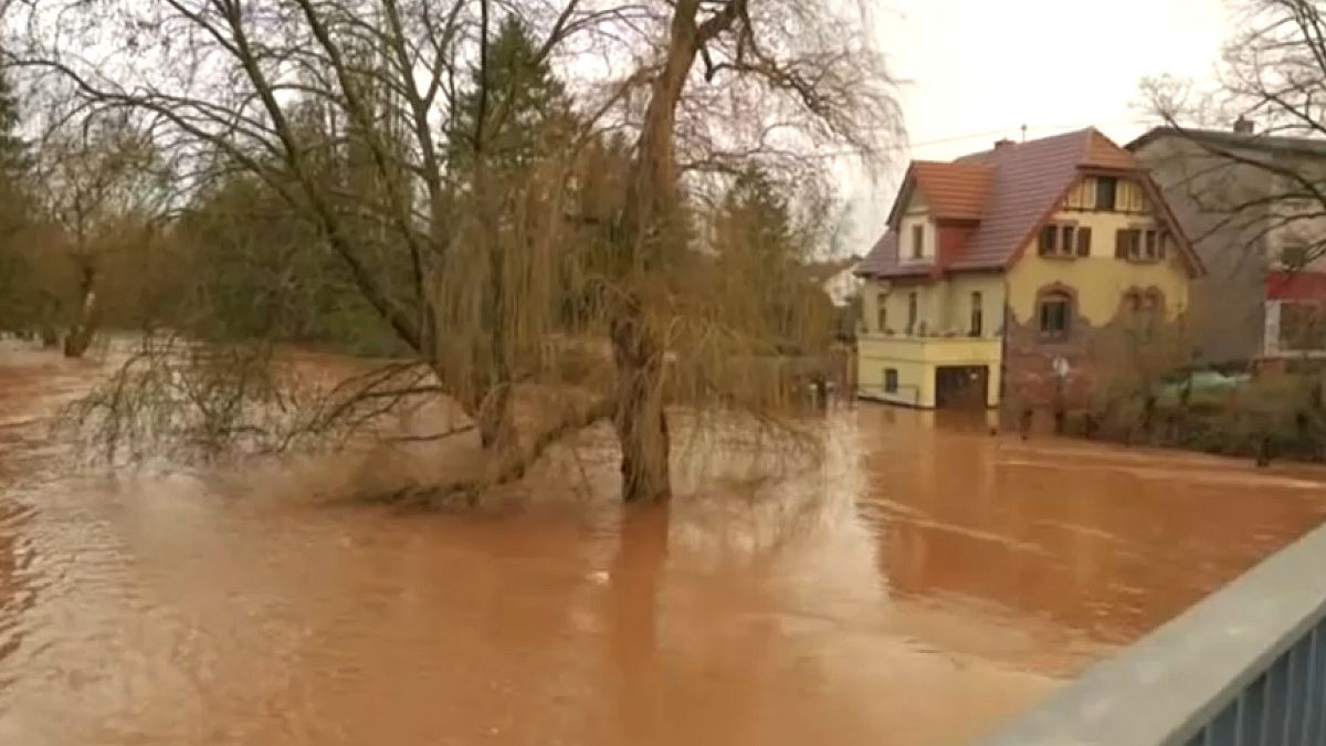 فيضانات في ولاية سارلاند الألمانية