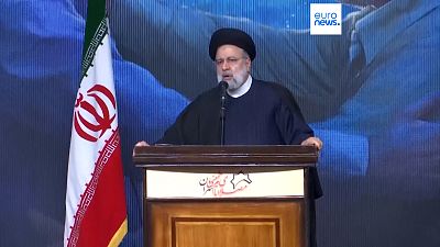 Irans Präsident Ebrahim Raisi beschuldigt Israel und die USA