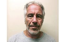 FILE - This photo provided by the New York State Sex Offender Registry shows Jeffrey Epstein, March 28, 2017.