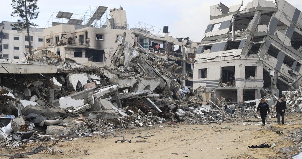 Gaza City in ruins after becoming battleground during Israeli offensive