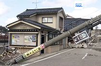 I danni dopo il terremoto in Giappone
