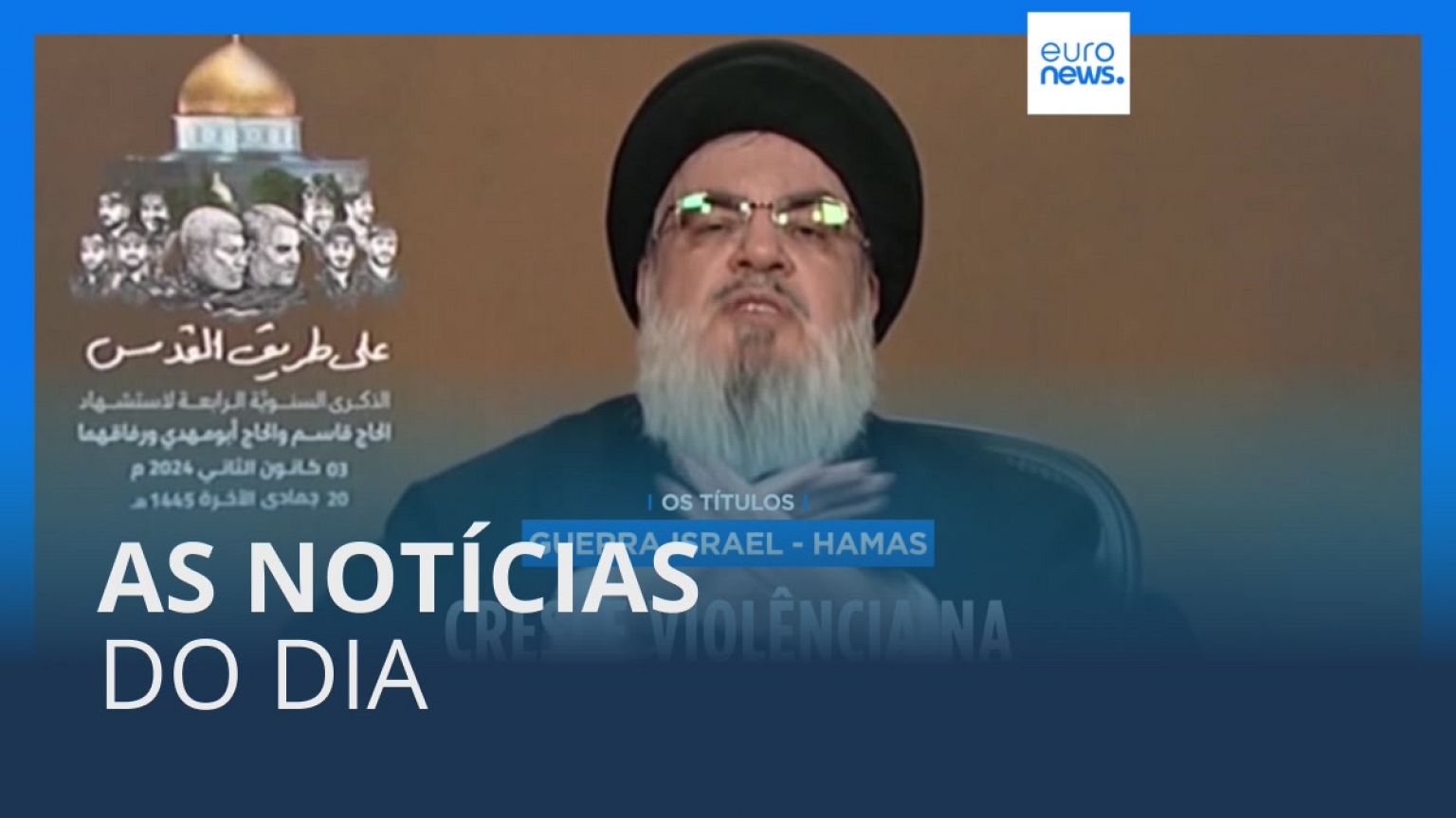 As notícias do dia | 4 Janeiro 2024 - Tarde