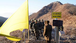 التوتر على الحدود بين الكوريتين