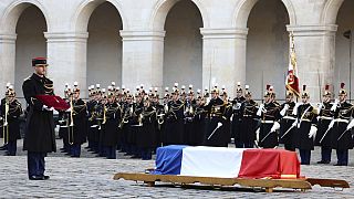 Церемония прощания с Жаком Делором в Париже