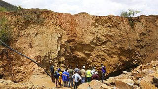 Zimbabwe gold mine collapse leaves 11 miners trapped