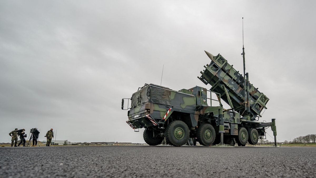 Fotónk illusztráció: a Bundeswehr Patriot légvédelmi rakétarendszere
