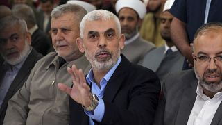 يحيى السنوار، رئيس حركة حماس في قطاع غزة ـ صورة من الأرشيف نيسان / أبريل 2022
