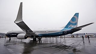 Üretimden yeni çıkan bir Boeing 737 MAX 9 tipi yolcu uçağı / Arşiv