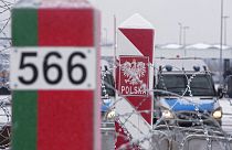 Imagen de la frontera polaca.