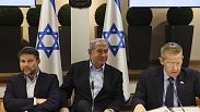 Netanjahu a kabinet ülésén