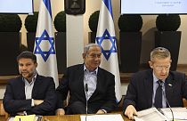 Netanjahu a kabinet ülésén