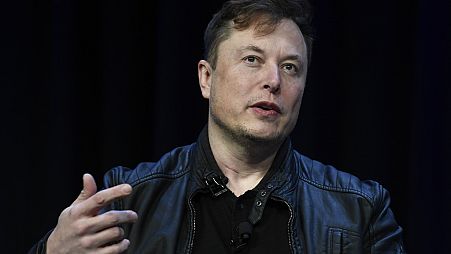 Tesla and SpaceX CEO Elon Musk speaks at the SATELLITE Conference and Exhibition, March 9, 2020, in Washington. 