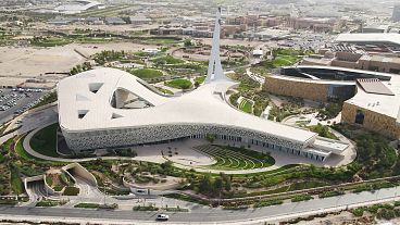 Moscheen und historische Häuser, die architektonischen Wunder von Katar
