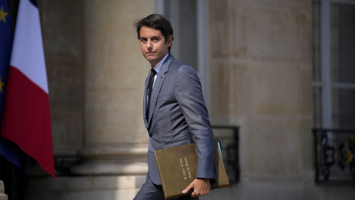 Il nuovo primo ministro francese Gabriel Attal