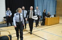 آندرس بریویک، عامل تیراندازی و کشتار سال ۲۰۱۱ در نروژ در دادگاه 