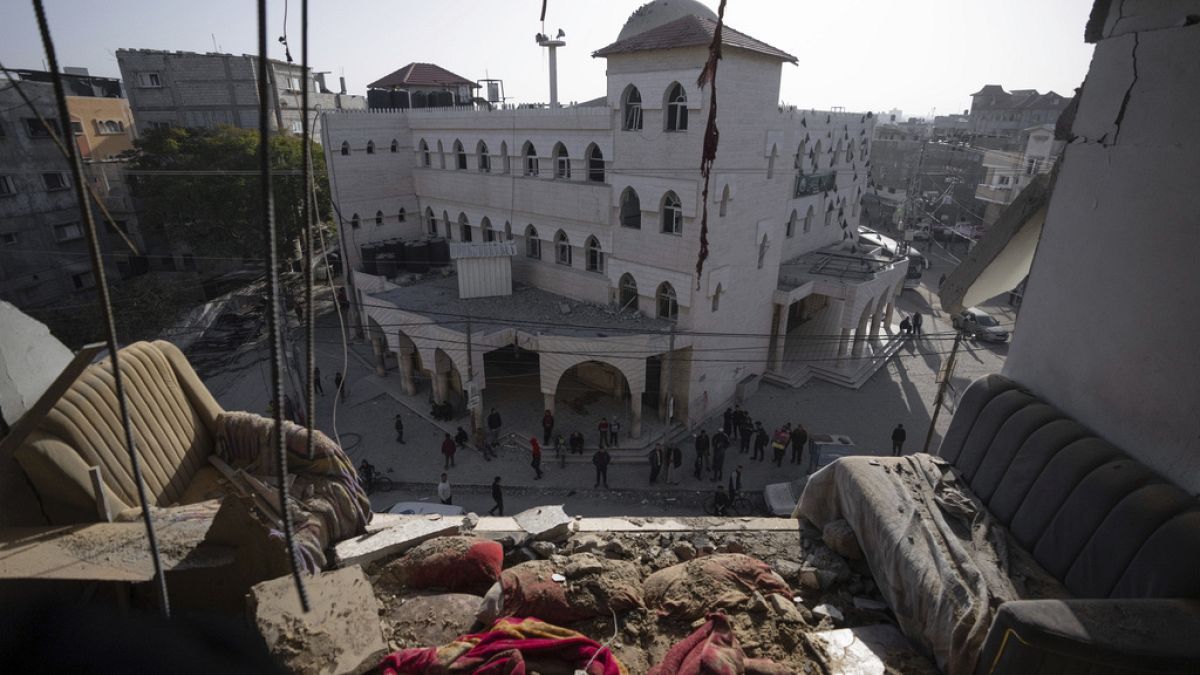 الدمار في خانيونس نتيجة القصف الإسرائيلي