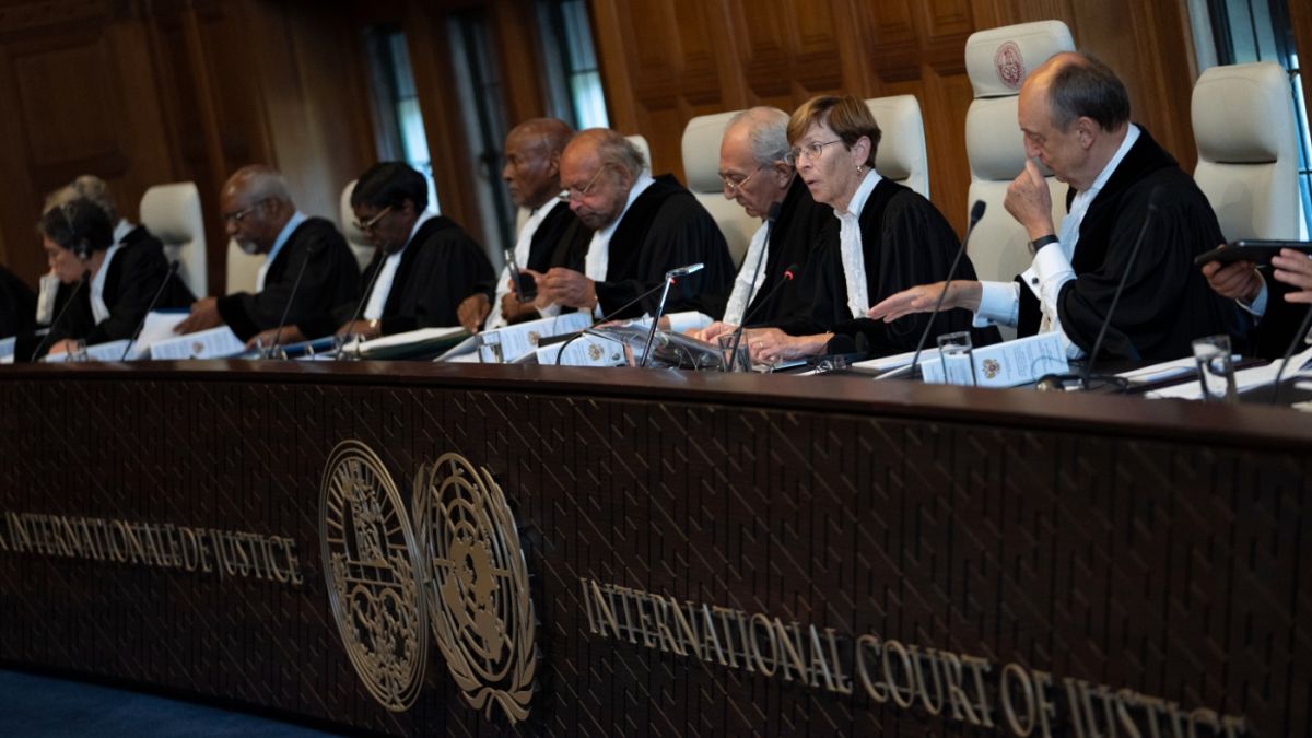 أعضاء من محكمة العدل الدولية ـ لاهاي 