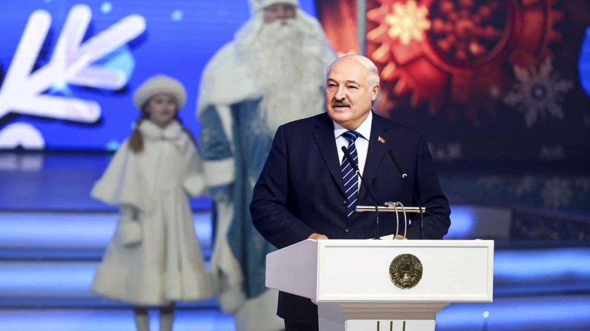 Le président du Belarus, Alexandre Loukachenko, photographié en décembre.