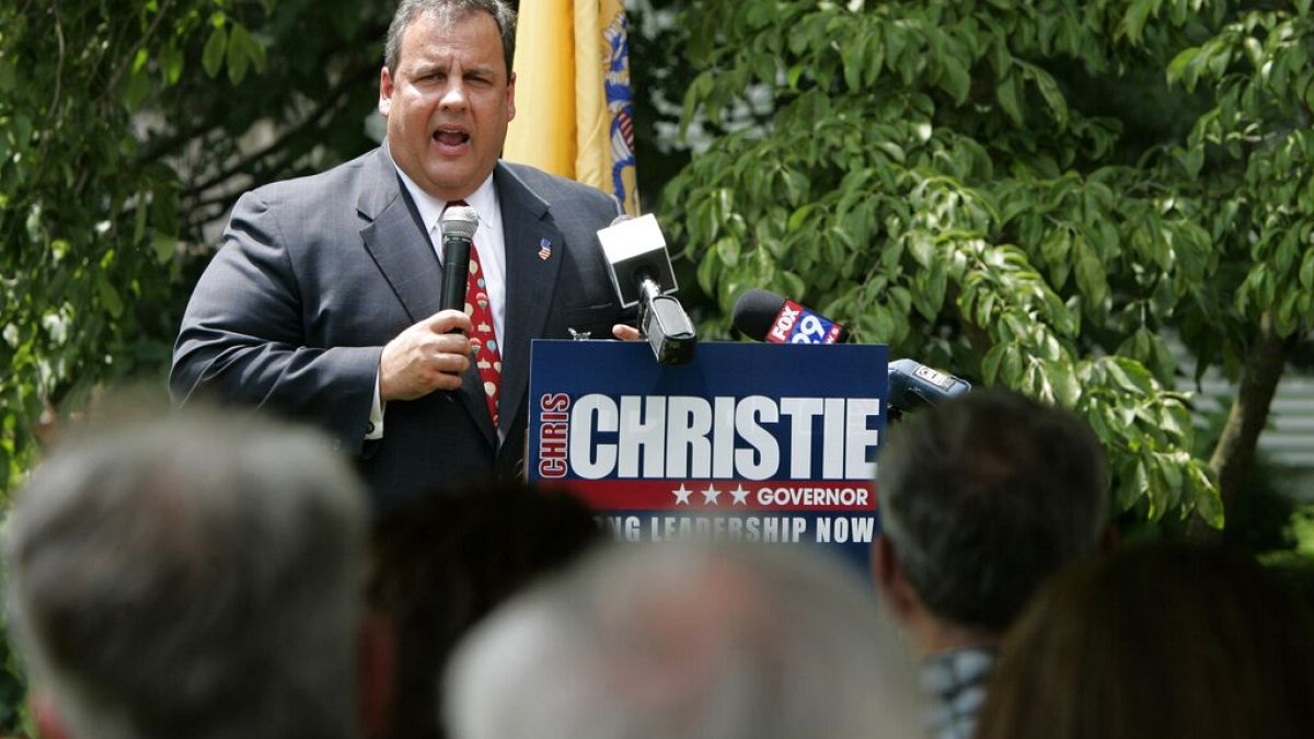 Chris Chstie egy kampányeseményen 2009. július 13-án 