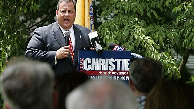 Chris Chstie egy kampányeseményen 2009. július 13-án 