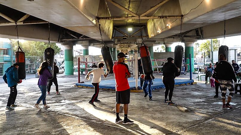 The Ramirez family have trained hundreds of young people in their gym in Ecatepec de Morelos, Mexico