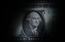The likeness of George Washington is seen on a U.S. one dollar bill, March 13, 2023, in Marple Township, Pa. 
