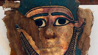 ماسک یک مومیایی یافت‌شده در مصر