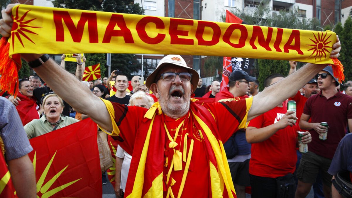 Οπαδοί του VMRO (φωτογραφία αρχείου)