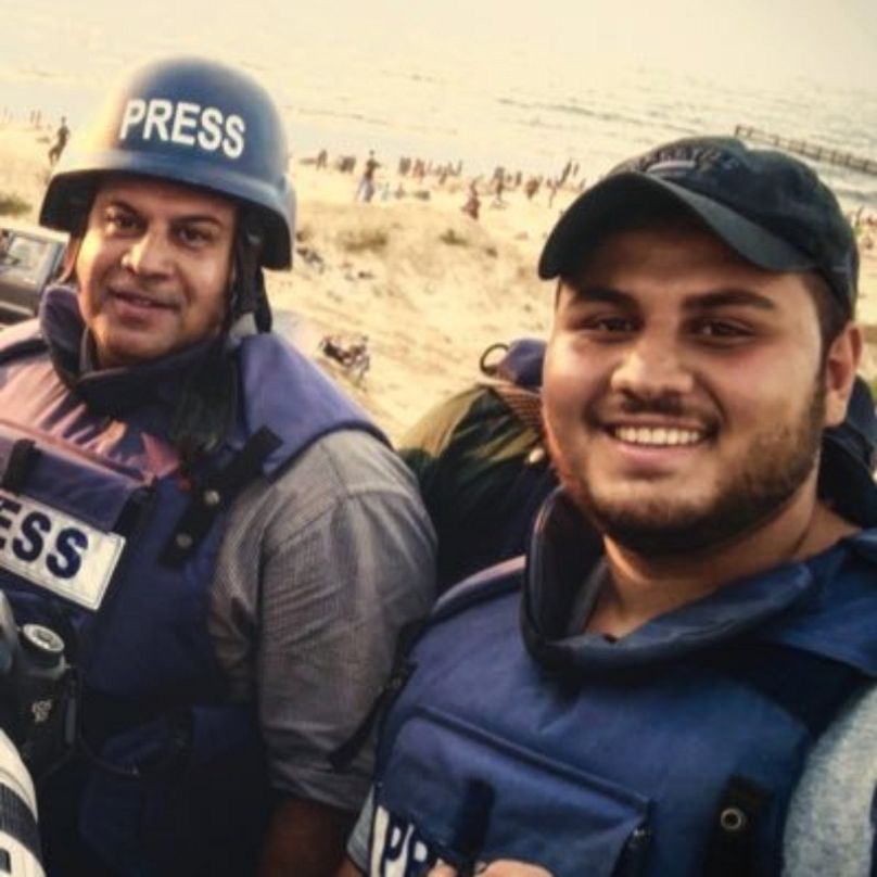 Hamza, aki meghalt a légitámadásban apjával, Waellel
