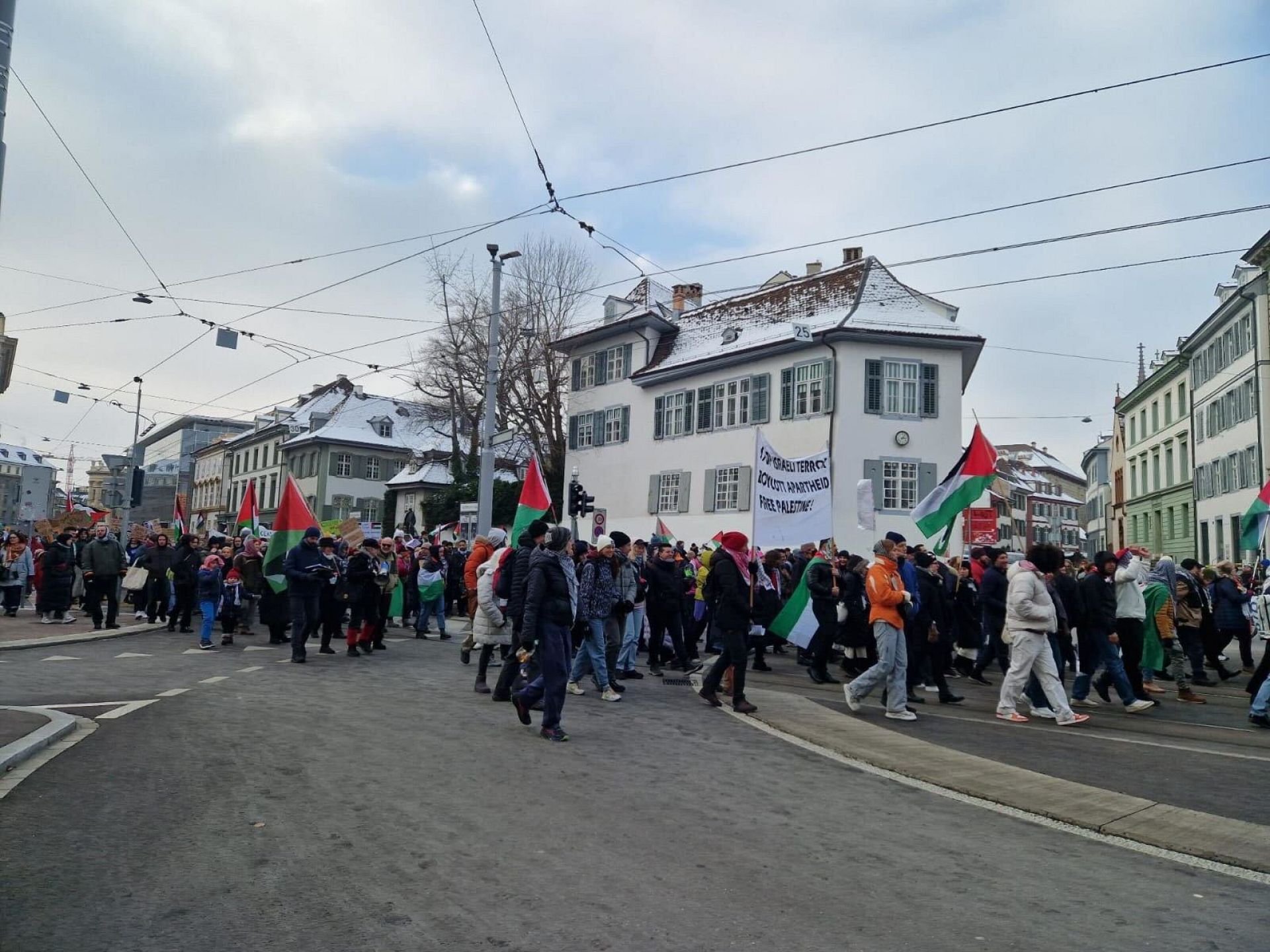 Switzerland Pro-Palestinian Activists Bash The Country’s ‘neutrality ...