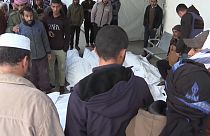 Trauer um neun Mitglieder einer Familie, die in Rafah in Gaza getötet wurden