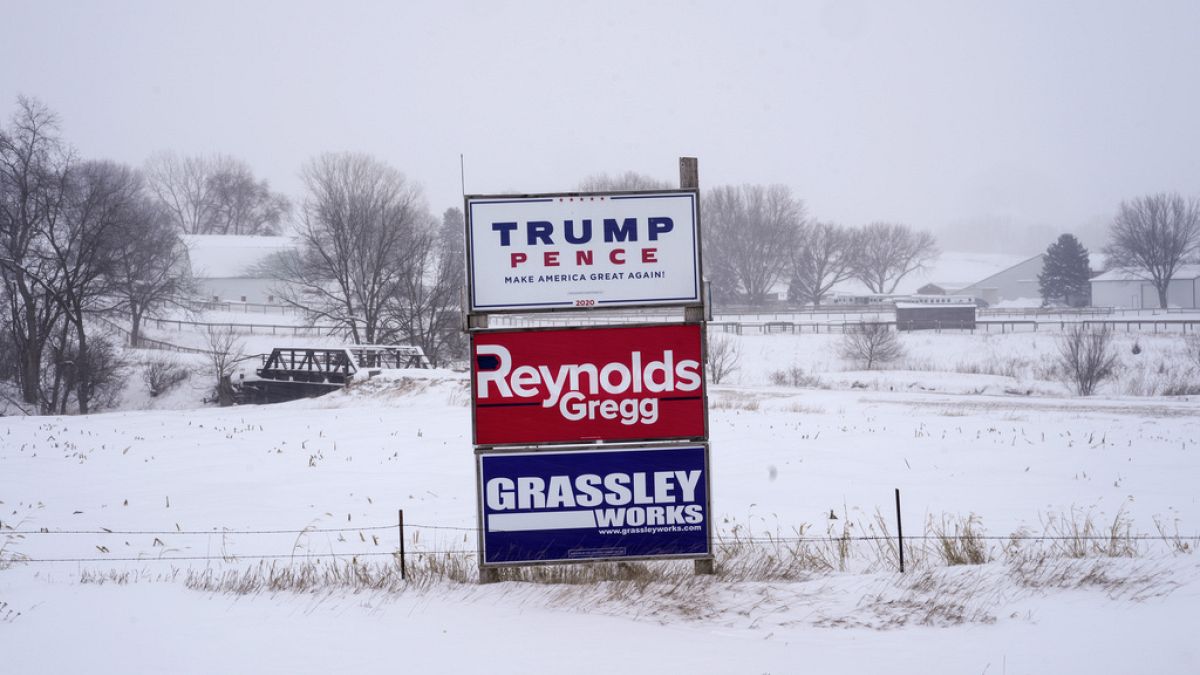 Избори в САЩ: Кампаниите в Айова са застрашени, тъй като щатът се готви за рекордно студени събрания