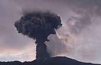 ثوران بركان جبل مارابي في إندونيسيا- 14 كانون الثاني 2024