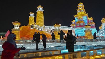 Harbin ist die Hauptstadt von Chinas nördlichster Provinz Heilongjiangs.