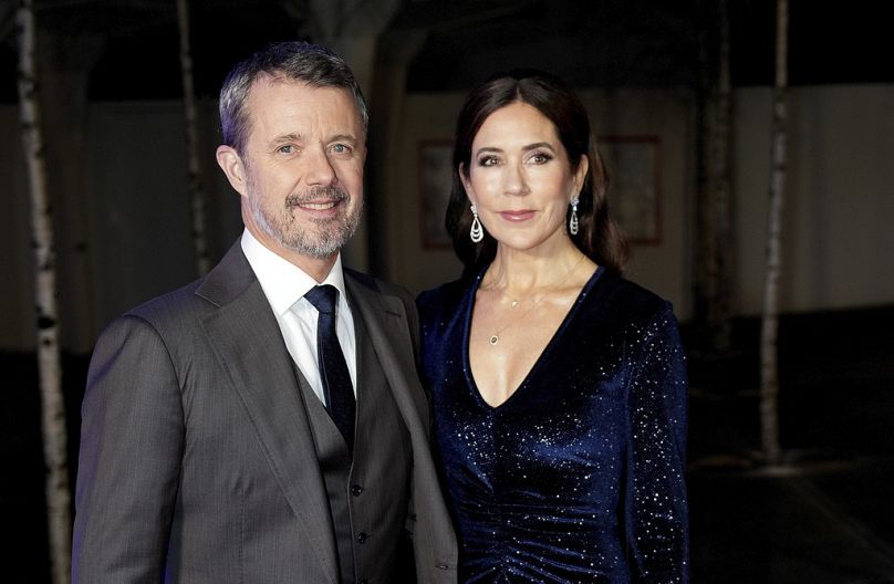 Danish Crown Prince Frederik and Crown Princess Mary present awards in the Concert Hall in the Musikhuset in Esbjerg, Denmark in November