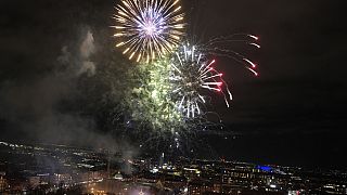 Feuerwerk in Kopenhagen