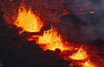 فوران آتشفشانی در ایسلند