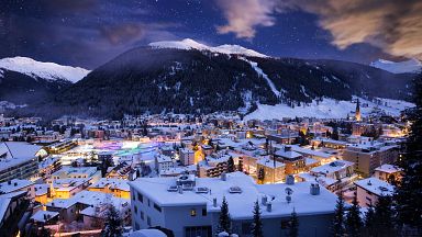Давос, швейцарский горнолыжный курорт, где вот уже 50 лет проходит Всемирный экономический форум.
