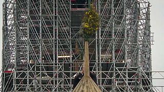 Neuer Dachstuhl von Notre-Dame