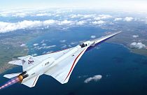 O avião X-59 QueSST da NASA ganha forma na Lockheed Martin Skunk Works