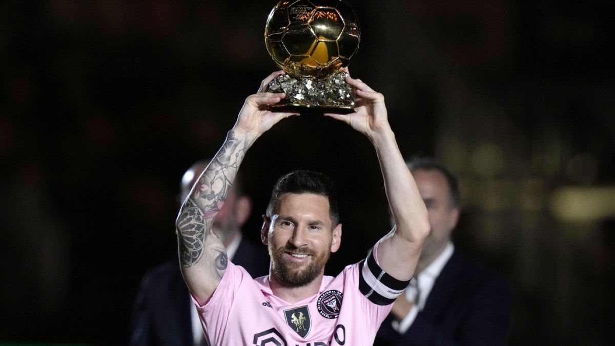 Lionel Messi Ballon d'or pour la 3e fois consécutive (archive du 10 novembre 2023).