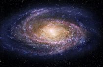 نمای هنری از کهکشان راه شیری