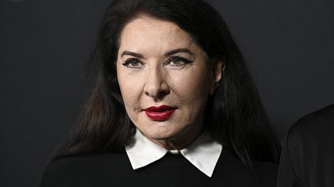 Visitors invited to squeeze through naked models in Marina Abramović's