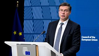 EU trade commissioner Valdis Dombrovskis