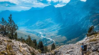 The Valbona Pass is an accessible (though not easy) hiking route that local tour companies have incorporated into a convenient three-day adventure. 