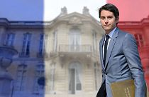 Gabriel Attal, minden idők legfiatalabb francia miniszterelnöke, 2024. január 9-én