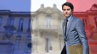 Gabriel Attal, minden idők legfiatalabb francia miniszterelnöke, 2024. január 9-én